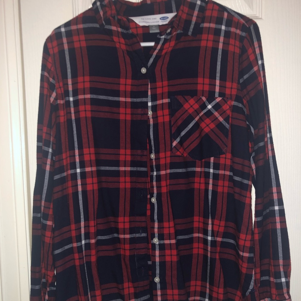 Old Navy plaid shirt